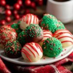 Christmas Tree Cake Balls