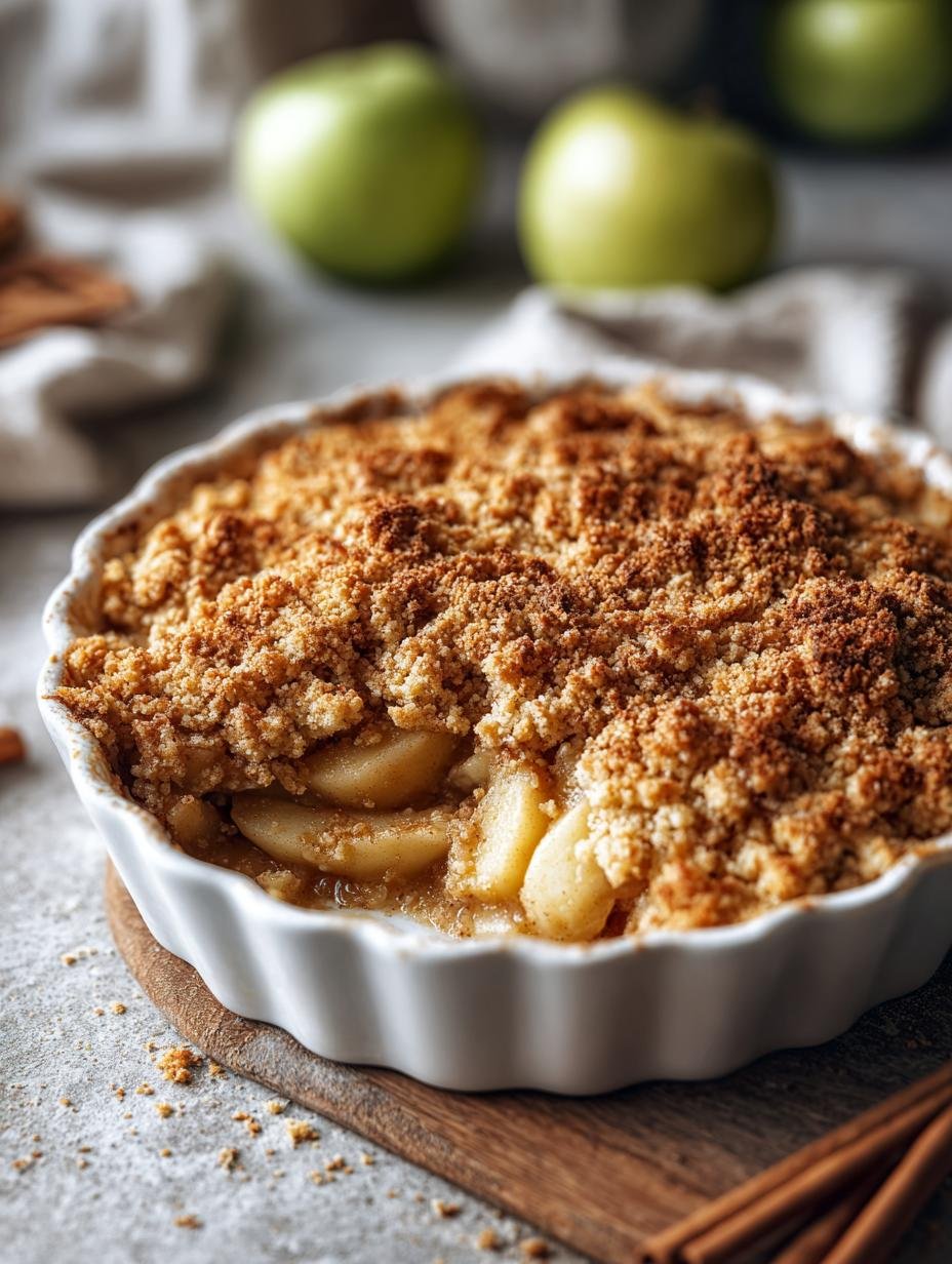 Cinnamon Apple Crumble