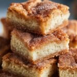 Cinnamon Sugar Blondies Method