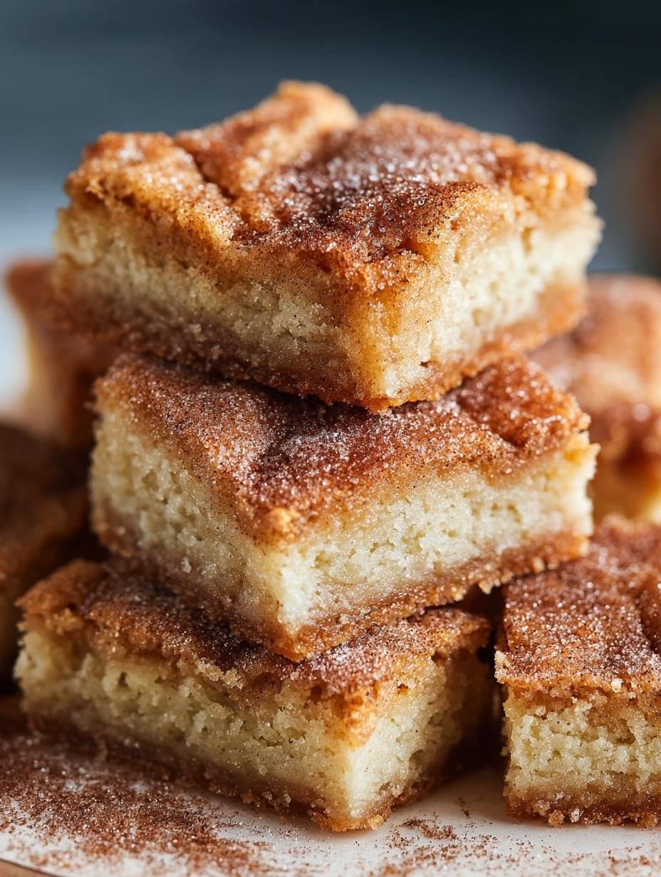 Cinnamon Sugar Blondies Method: 10 Easy Steps