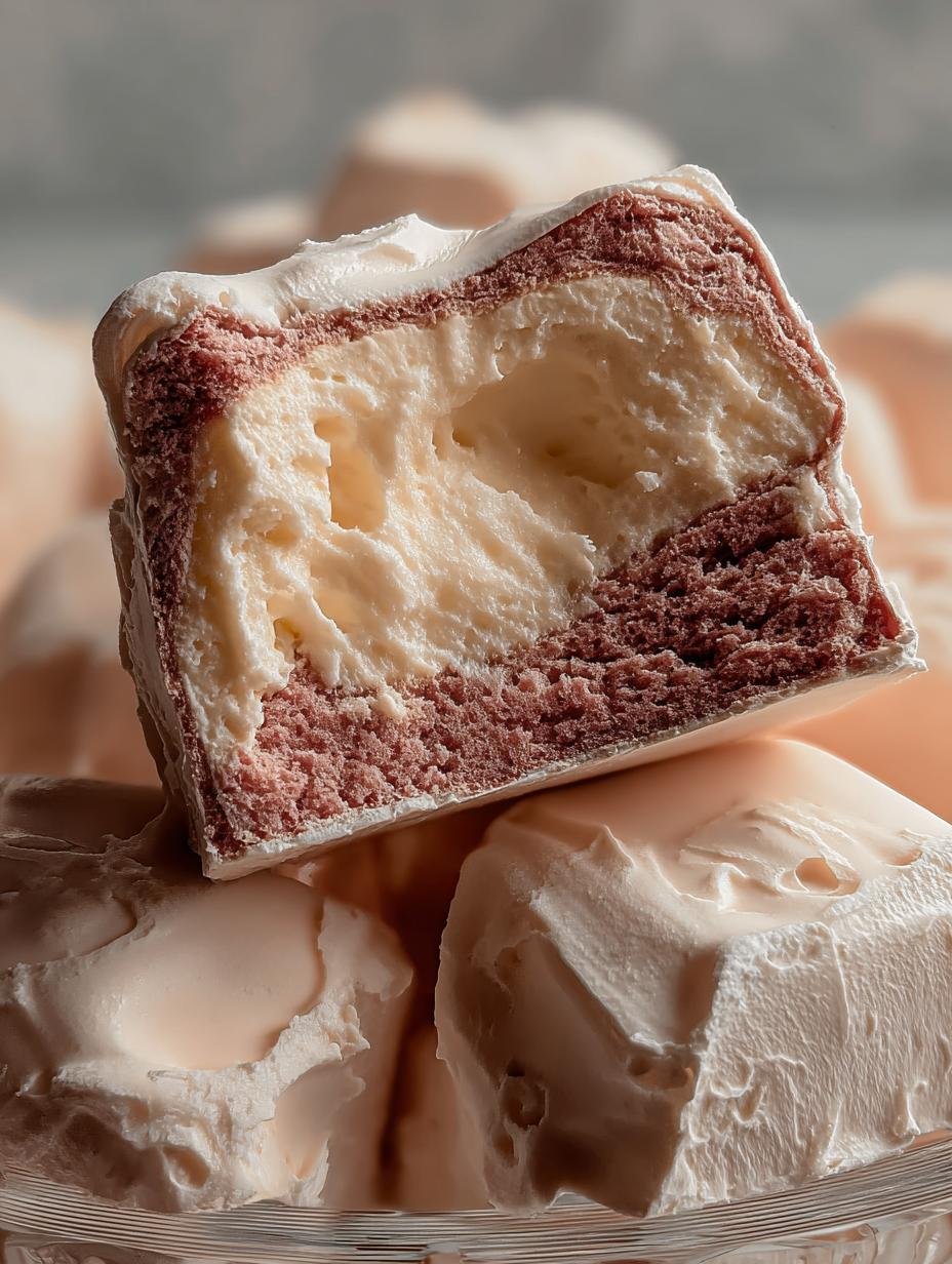 Cool Whip Desserts: 2-Ingredient Chocolate Dream - close-up of a single chocolate square