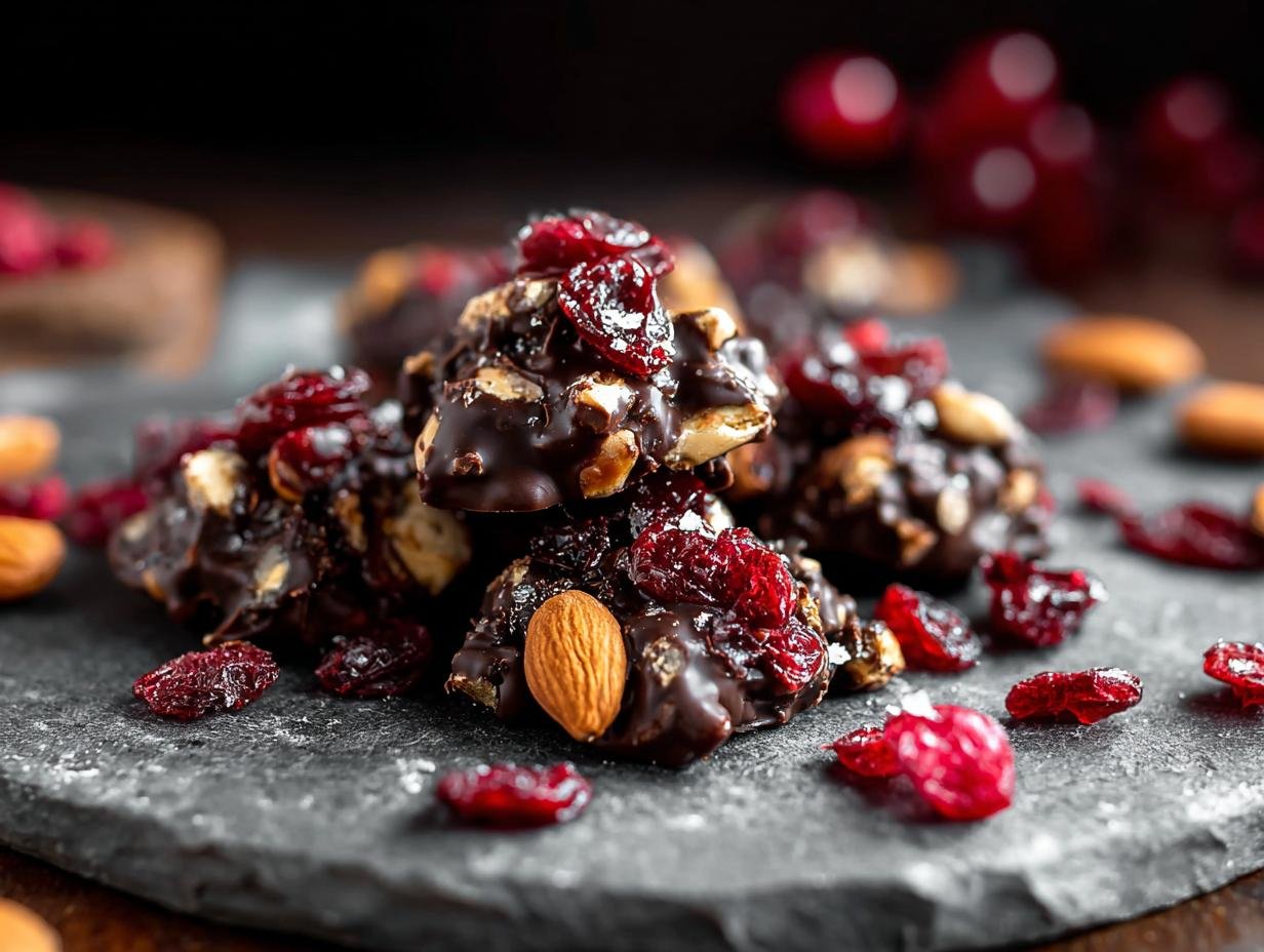 Cranberry Chocolate Clusters: 20-Minute Bliss
