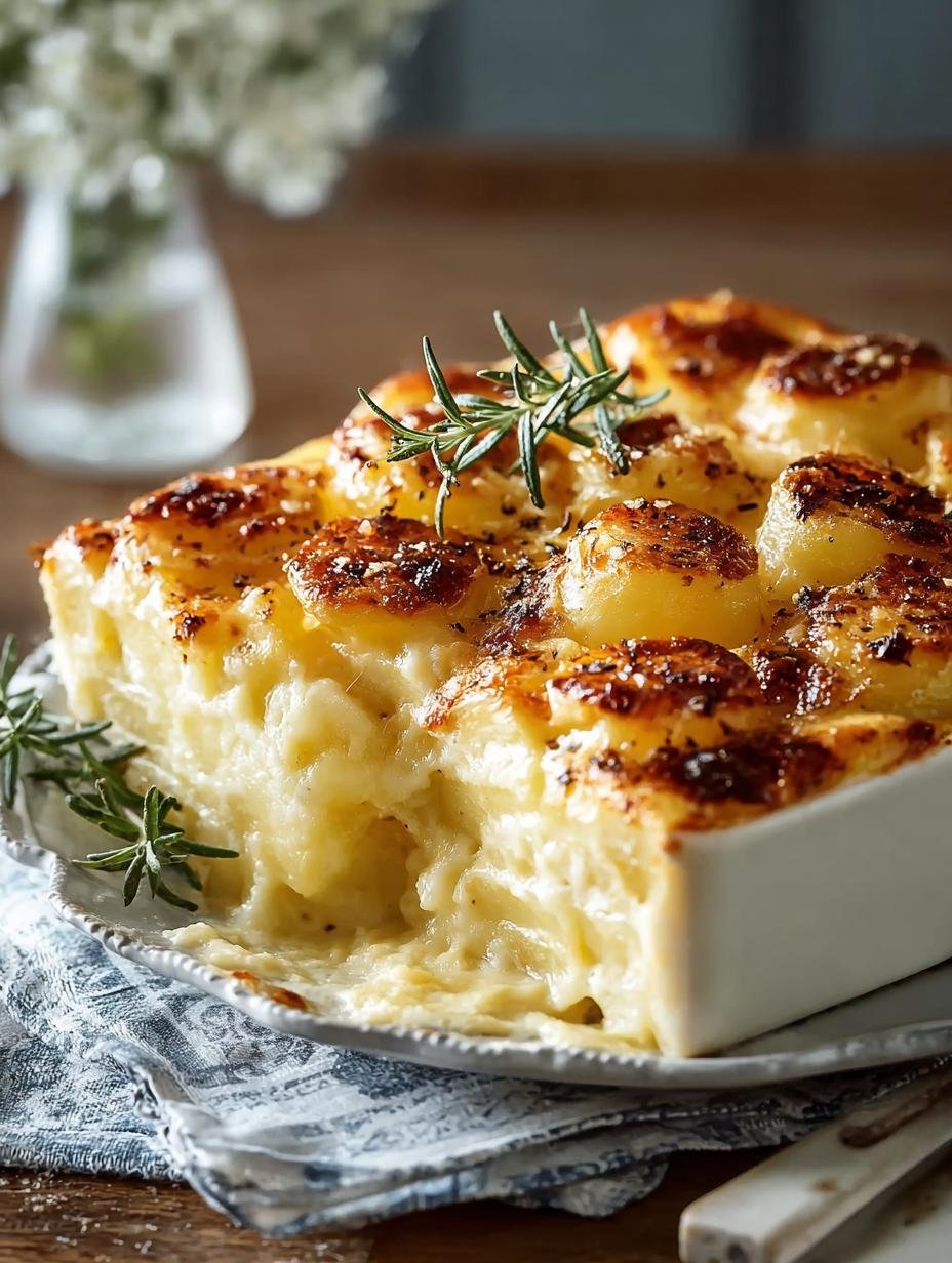 Delicious Creamy Cheesy Potato Bake for Family Gatherings - Creamy Cheesy Potato Bake - additional detail