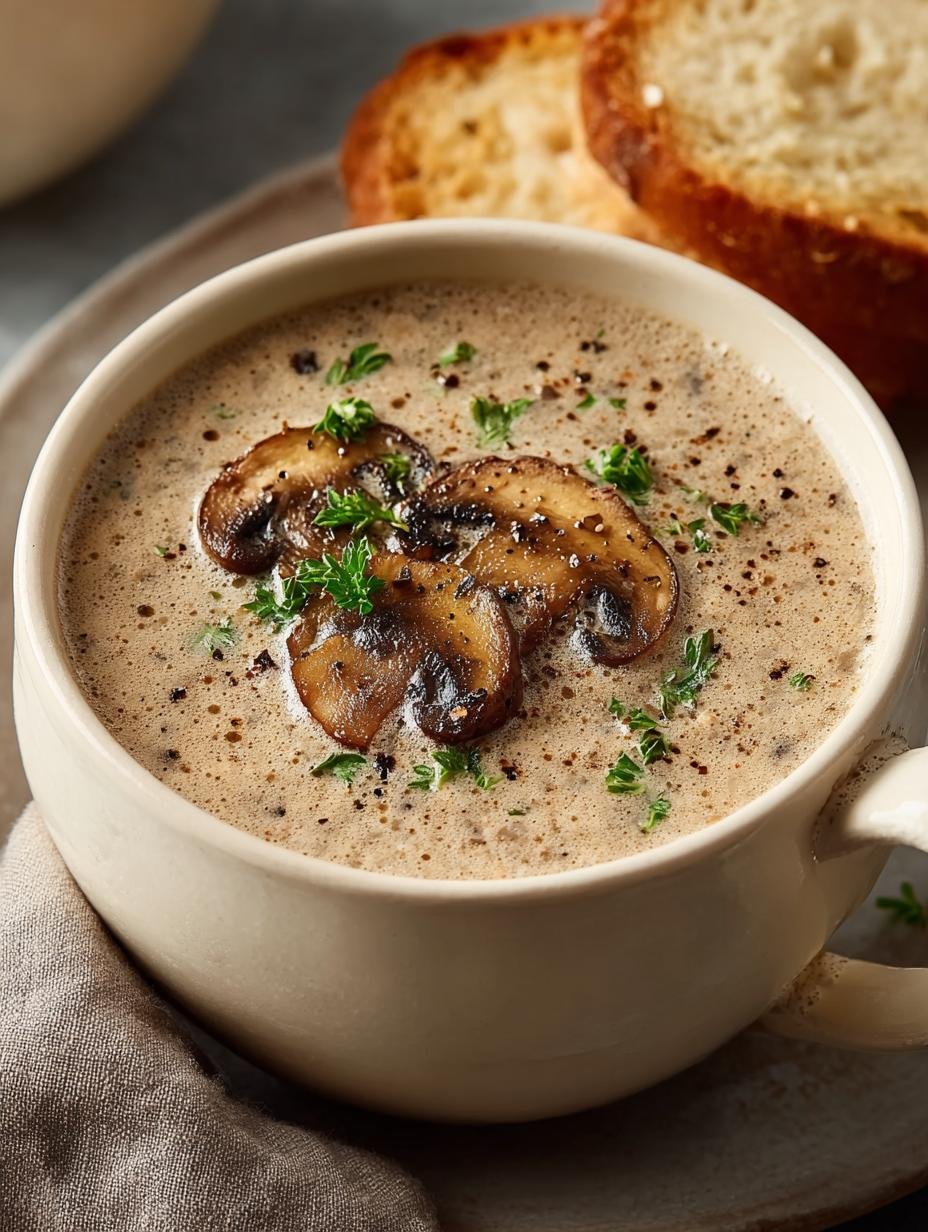 Delicious Creamy Mushroom Soup: 7 Steps to Comfort - Creamy Mushroom Soup - main visual representation