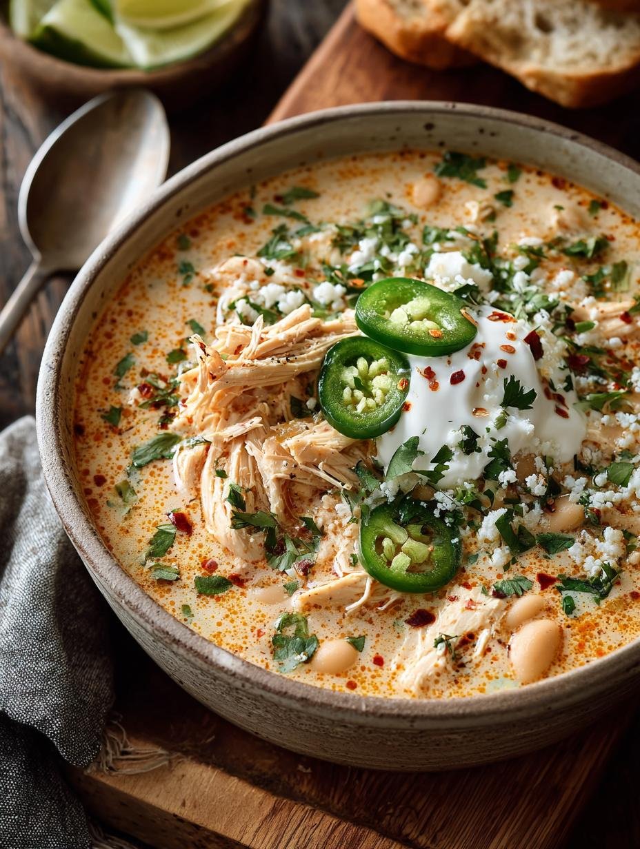 Creamy White Chicken Chili: 6 Comforting Variations - Creamy White Chicken Chili - additional detail