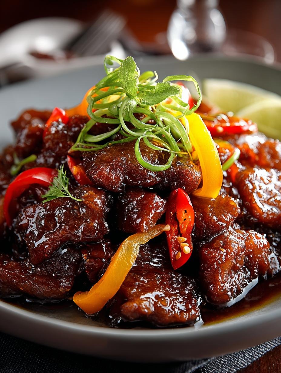 Crispy Orange Beef