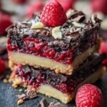 Dark Chocolate Raspberry Pie