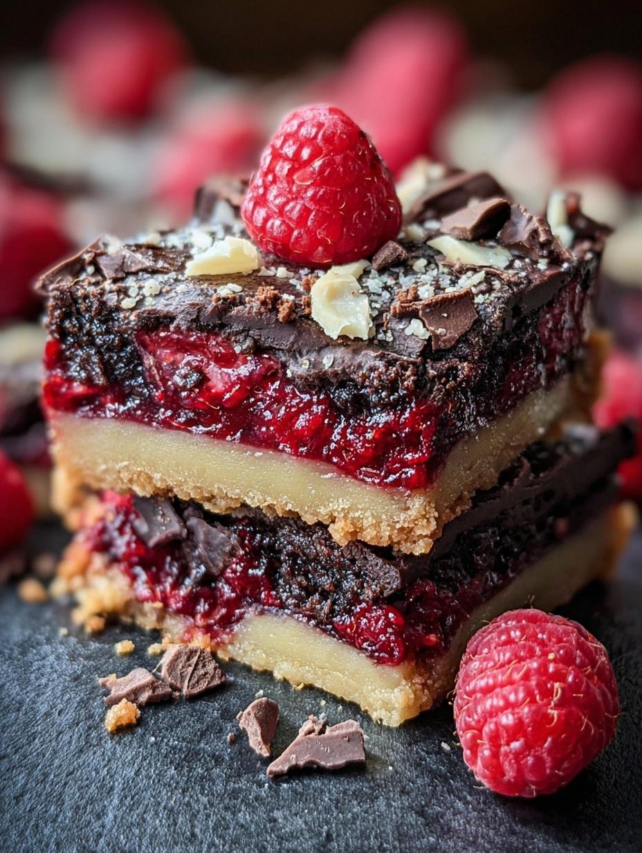 Dark Chocolate Raspberry Pie