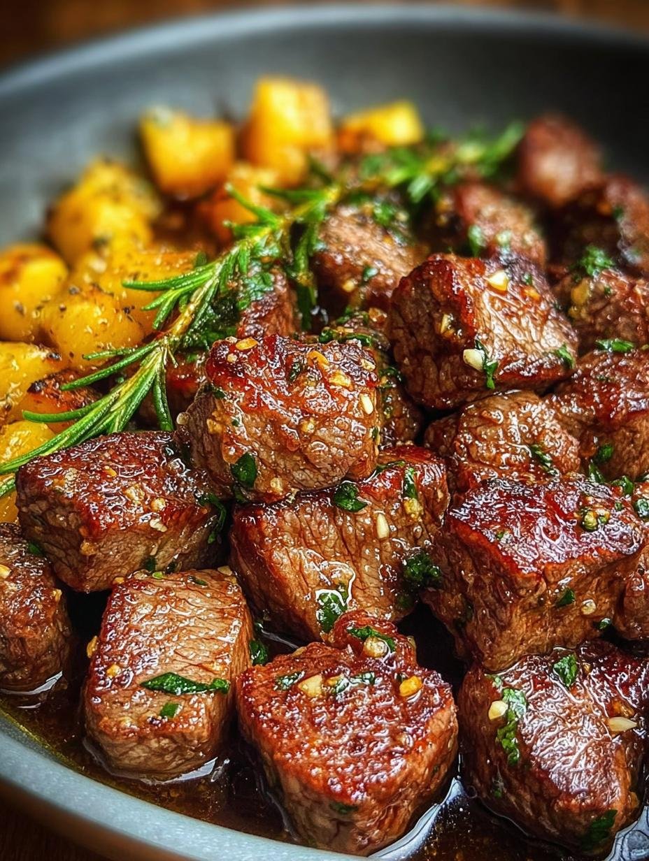 Garlic Butter Steak Bites: Amazing 2-Minute Sauce - Garlic Butter Steak Bites - main visual representation