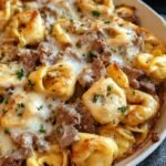 Golden Cheese Steak Tortellini