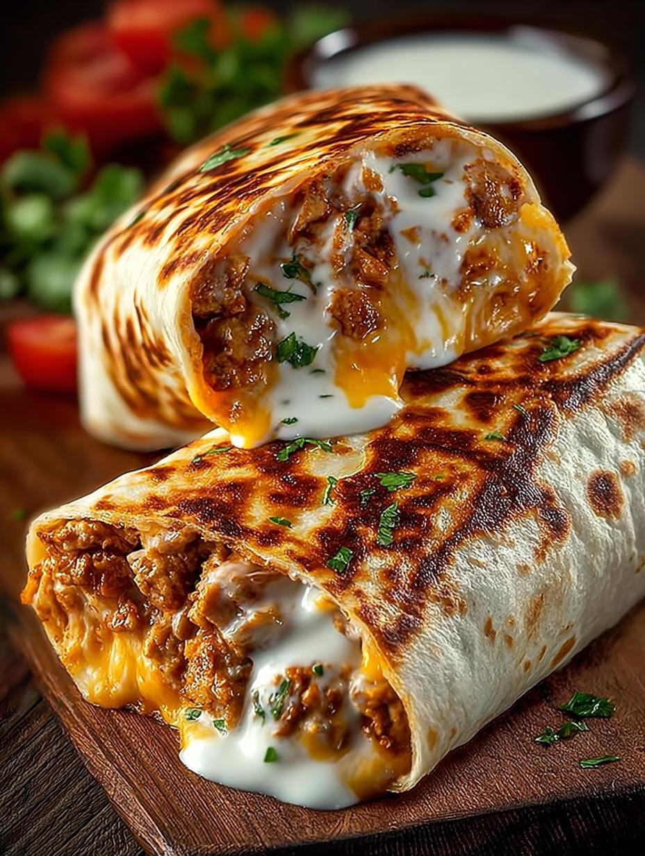 Ultimate Grilled Cheese Burrito: 4 Cheesy Variations - Grilled Cheese Burrito - additional detail