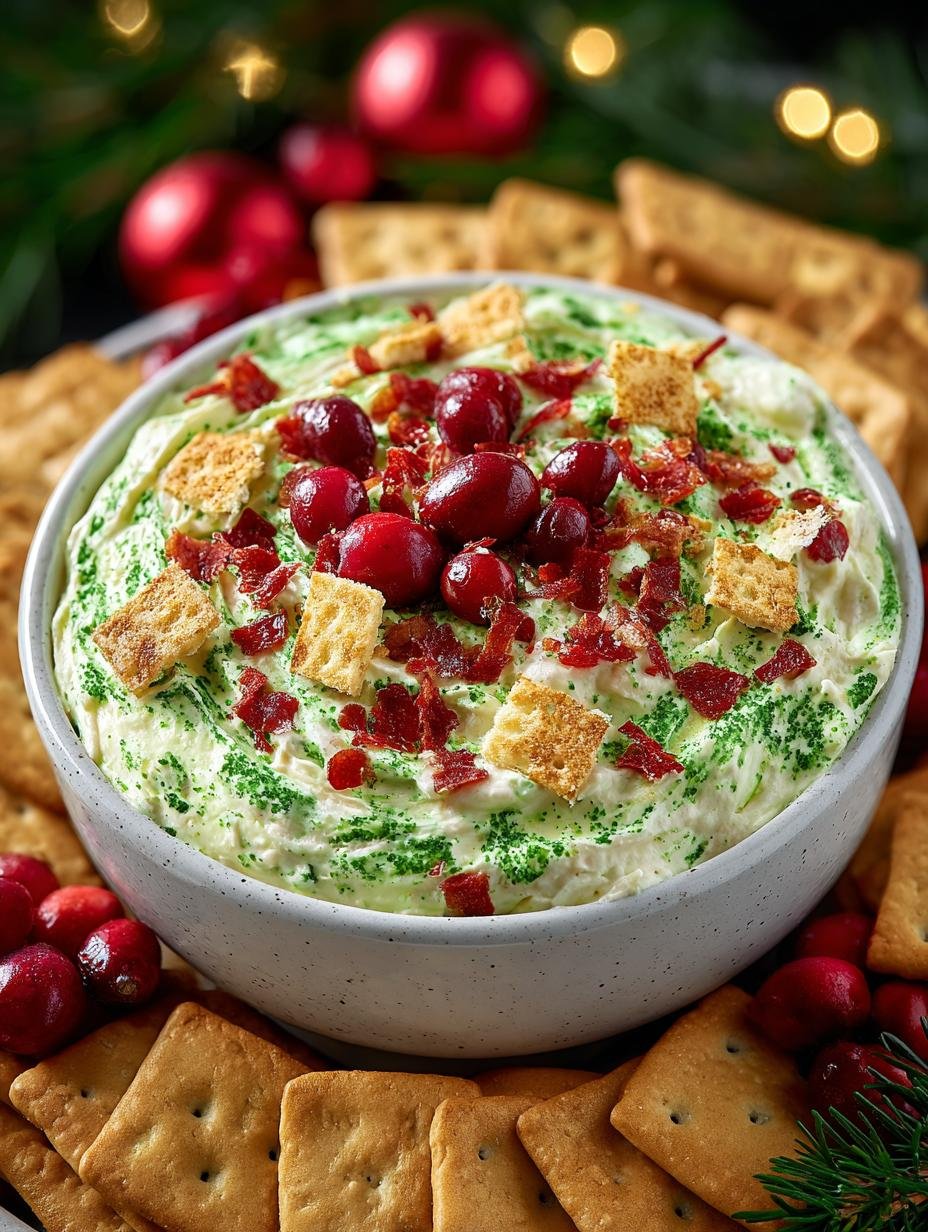 Festive Grinch Dip Recipe for Your Christmas Party