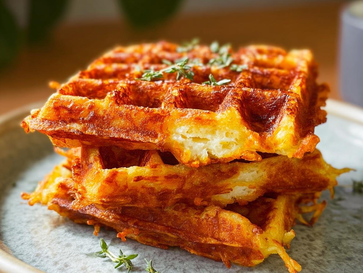 Amazing Hashbrown Waffles: Crispy & Easy - Hashbrown Waffles - additional detail