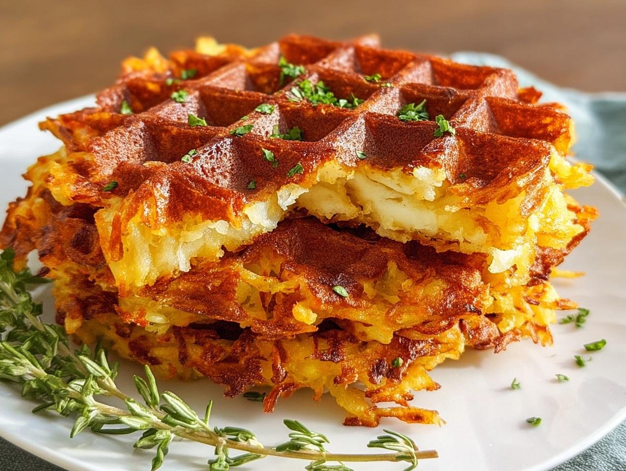 Amazing Hashbrown Waffles: Crispy & Easy