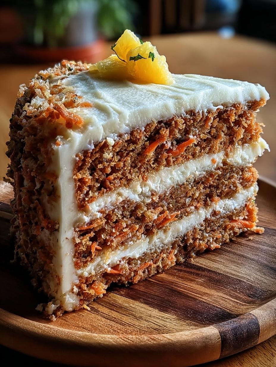 Hawaiian Carrot Pineapple Cake