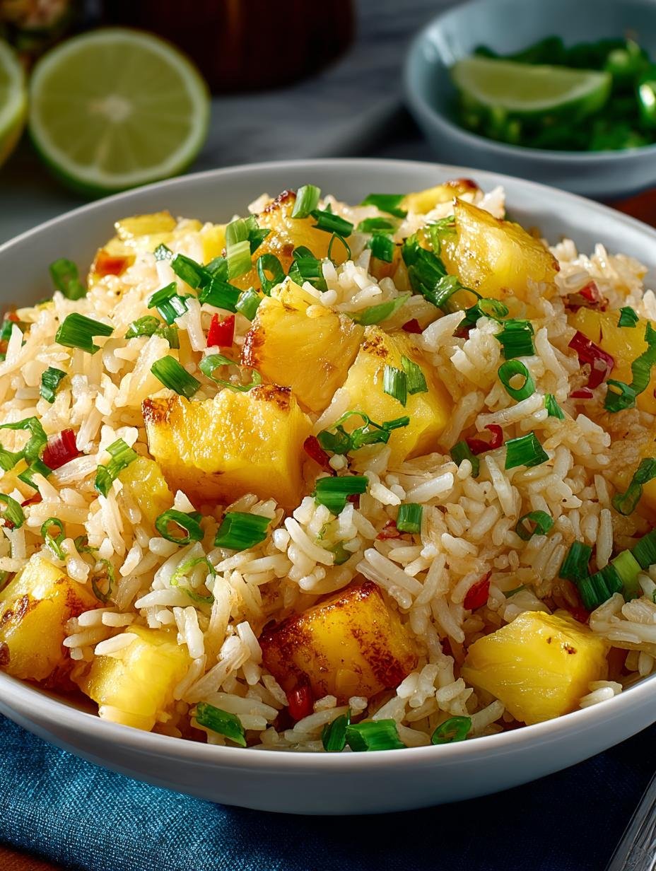 Hawaiian Pineapple Fried Rice