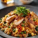 Hibachistyle Chicken Fried Rice