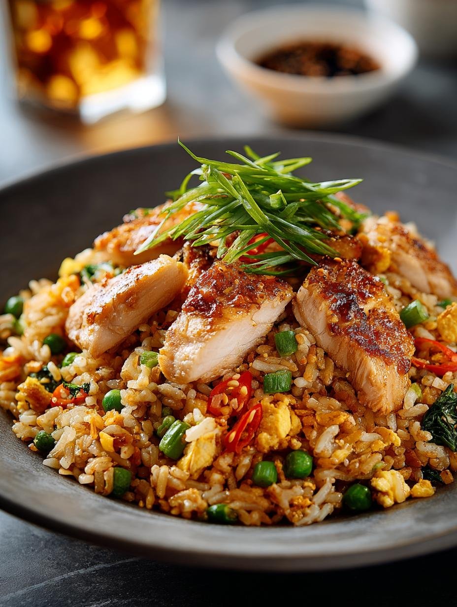 Delicious Hibachi‑style Chicken Fried Rice Recipe
