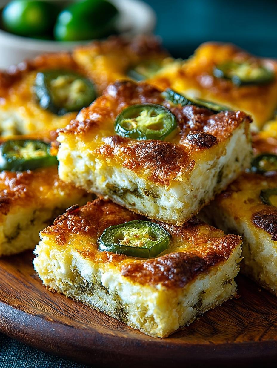Jalapeno Cheese Squares