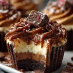 Loaded Brownie Cheesecake Cups