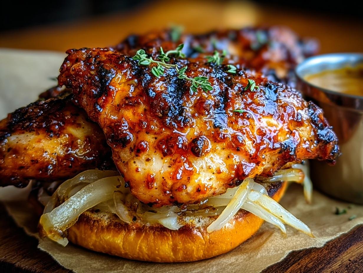 Oktoberfest Maple Mustard Chicken: Sweet & Tangy Perfection - Oktoberfest Maple Mustard Chicken - additional detail