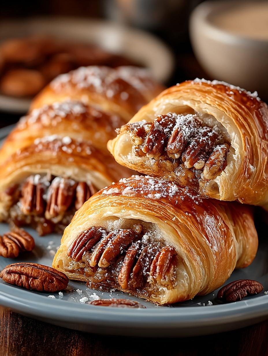 Sweet Pecan Pie Crescent Rolls for Effortless Indulgence - Pecan Pie Crescent Rolls - main visual representation