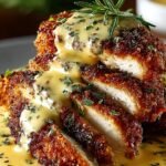 Pretzelcrusted Chicken with Creamy