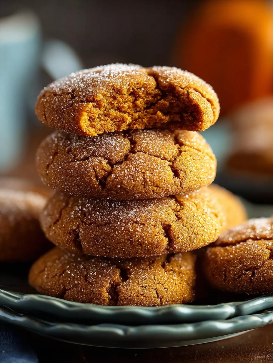 Delicious Pumpkin Spice Sugar Cookies for Fall - Pumpkin Spice Sugar Cookies - main visual representation