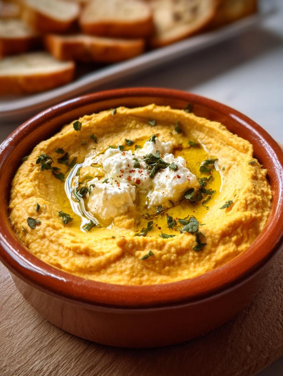Amazing Pumpkin Whipped Feta Dip in 10 Minutes
