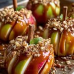 Sheet Pan Caramel Apples