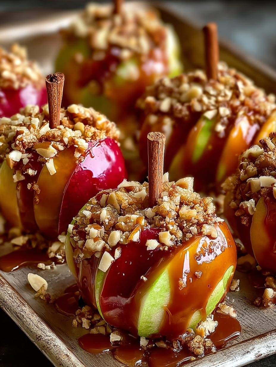 Sheet Pan Caramel Apples: 5 Amazing Steps - Sheet Pan Caramel Apples - additional detail