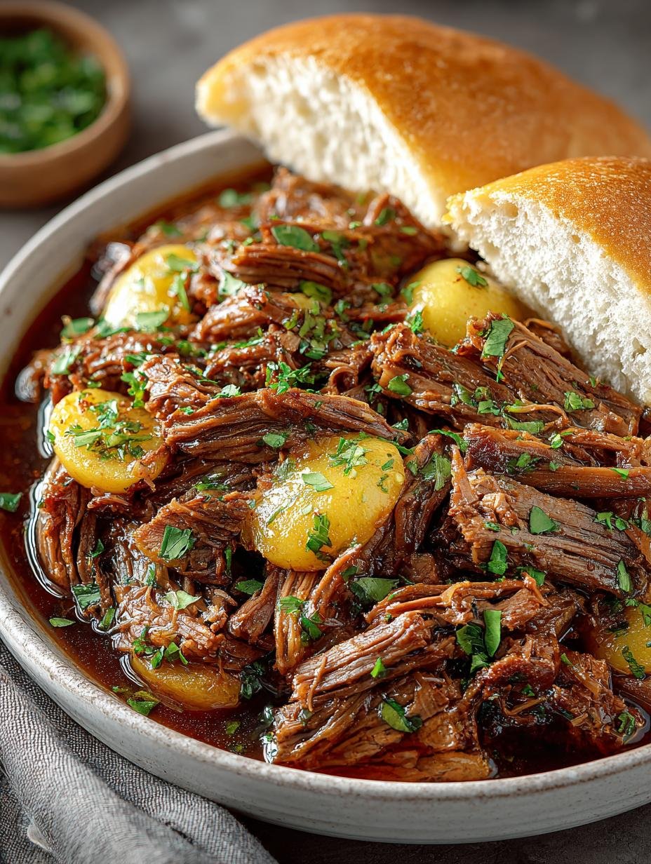 Slow Cooker Italian Beef