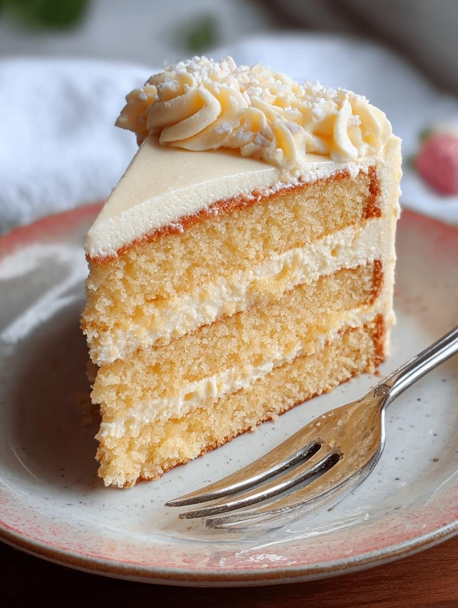 Soft Vanilla Cake