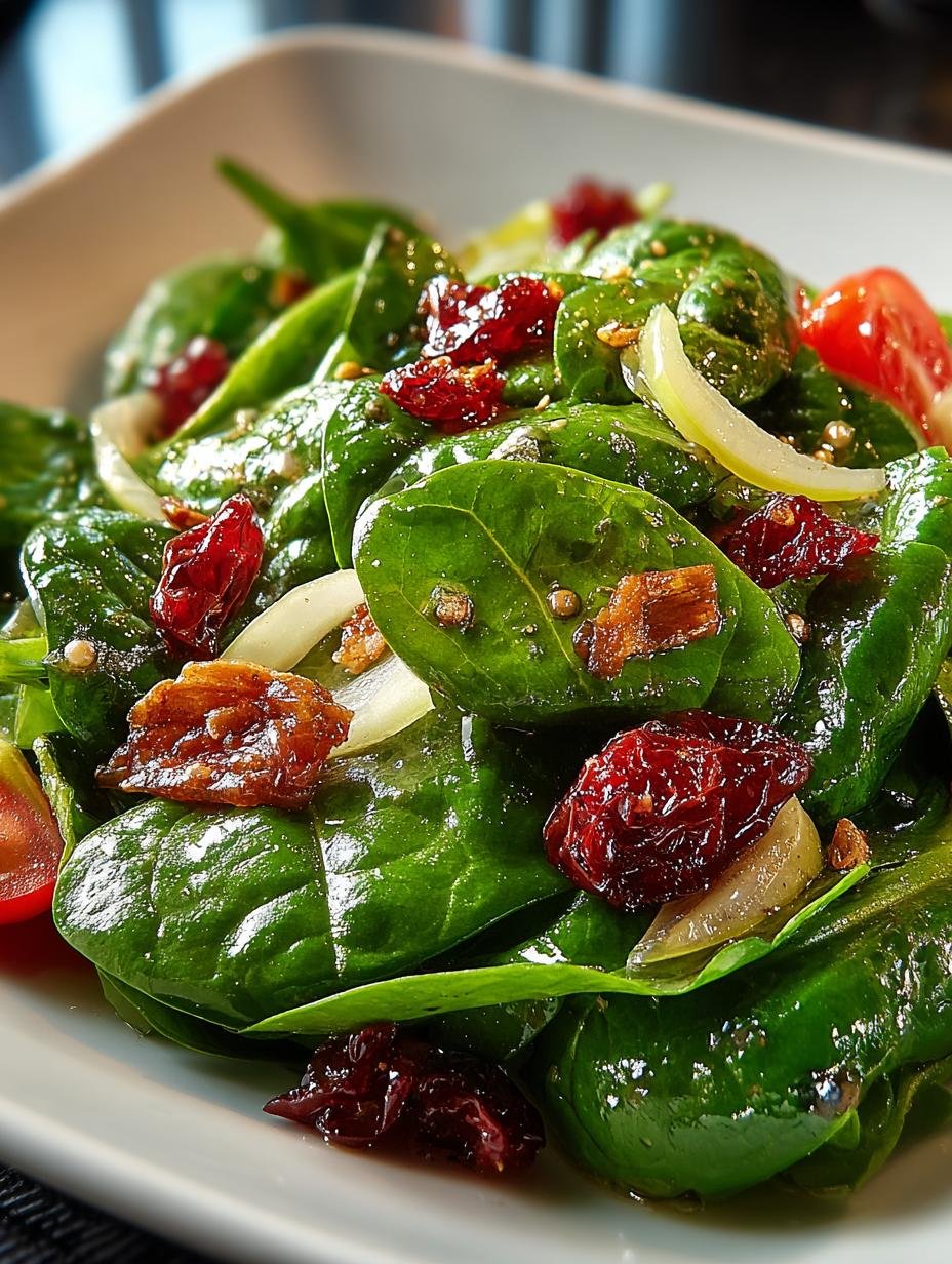 Spinach Salad: 5 Fresh Ways to Enjoy This Healthy Dish - Spinach Salad - main visual representation