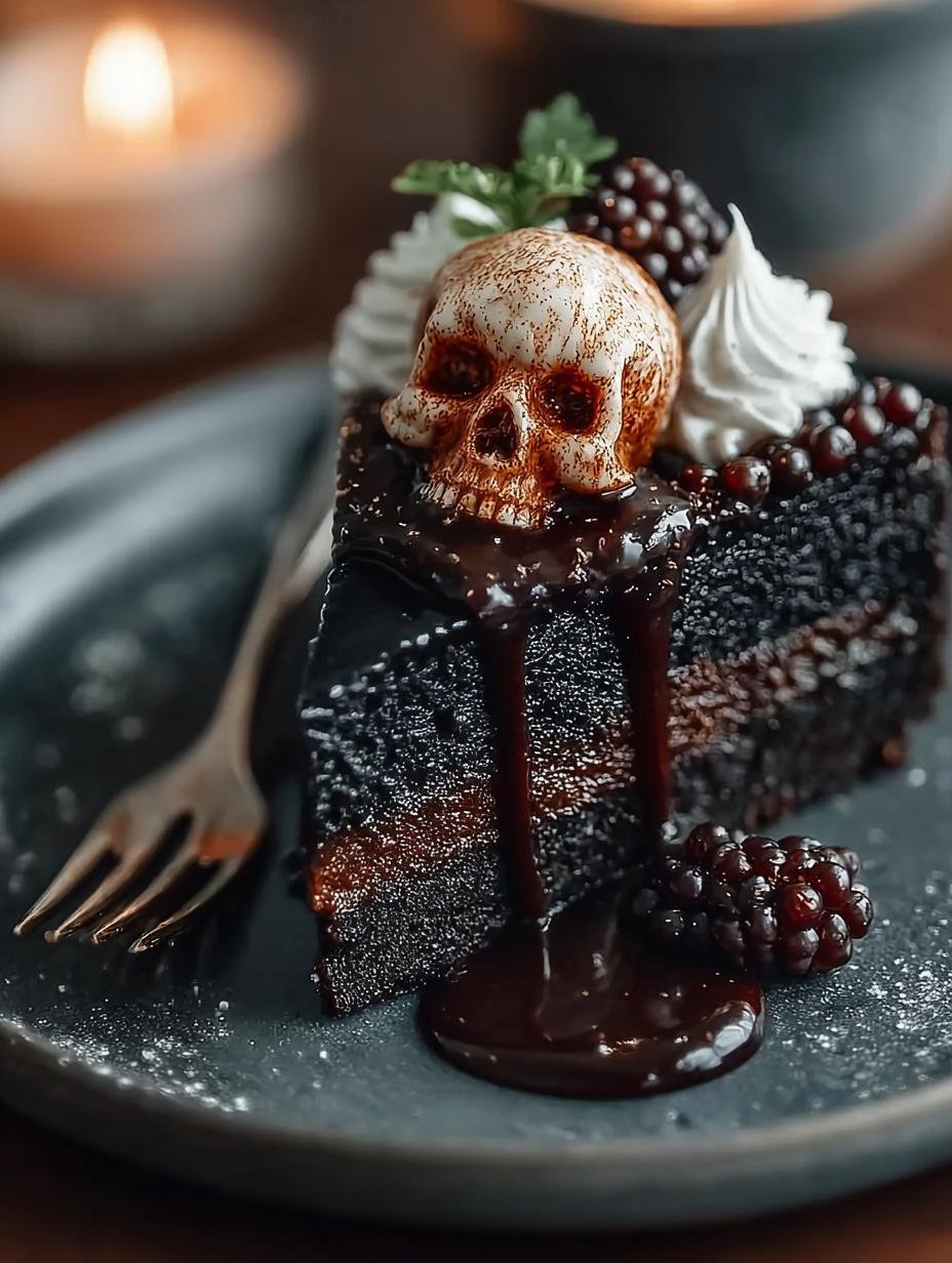 Spooky Black Velvet Halloween