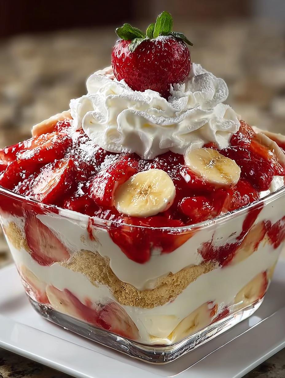 Delicious Strawberry Banana Pudding Dream Recipe - Strawberry Banana Pudding Dream - main visual representation