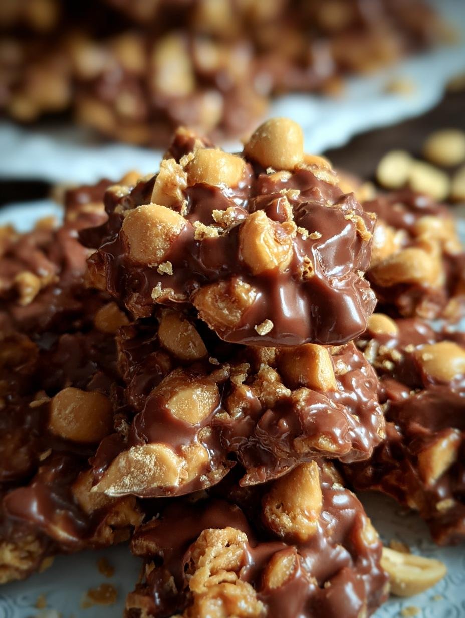 Irresistible Toffee Peanut Clusters: A 1-Hour Bliss - Toffee Peanut Clusters Dessert - main visual representation