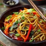 Asian Vegetable Stir‑Fry Noodles