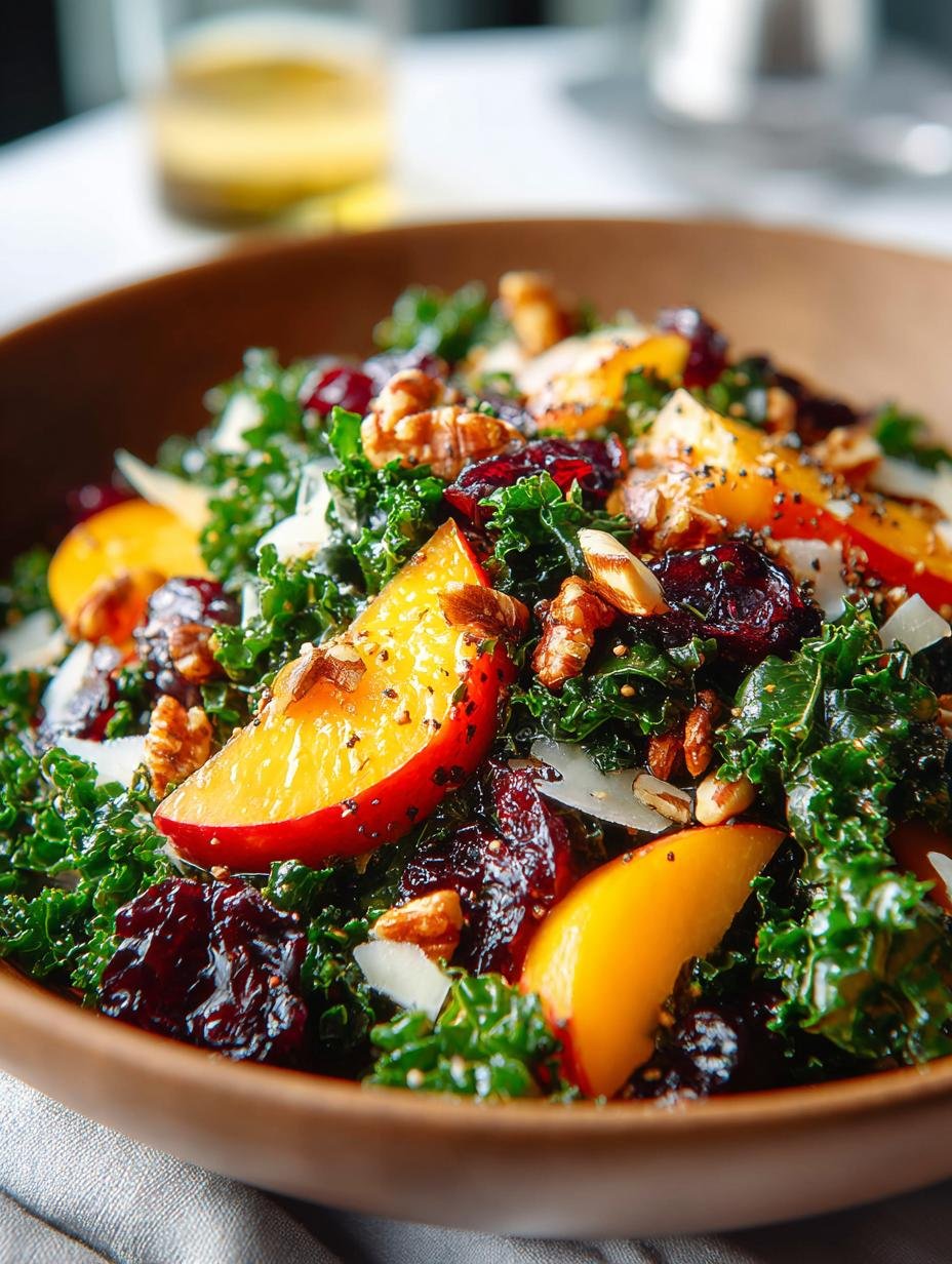 Delicious Autumn Kale Salad Dish for Fall Flavors - Autumn Kale Salad Dish - additional detail