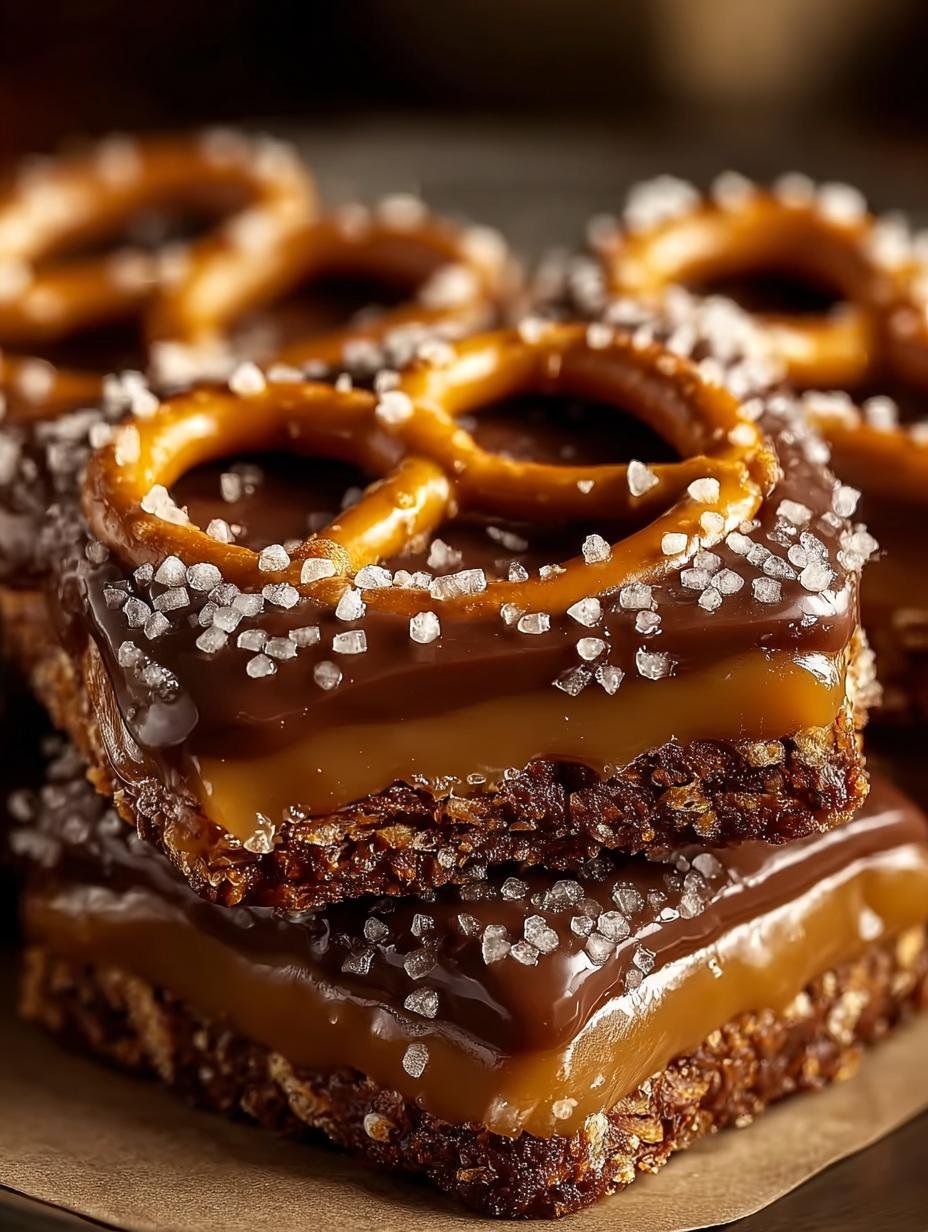 Bake Salted Caramel Pretzel