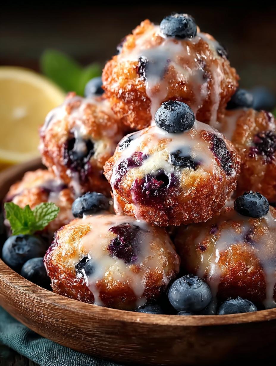 Baked Blueberry Fritter Bites: 12 Irresistible Delights - Baked Blueberry Fritter Bites - main visual representation