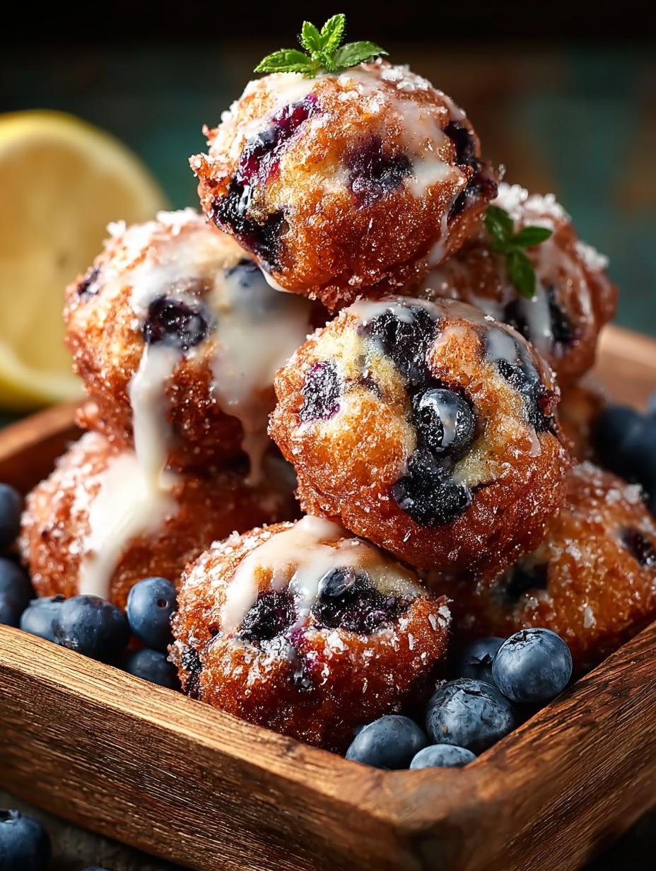 Baked Blueberry Fritter Bites: 12 Irresistible Delights - Baked Blueberry Fritter Bites - additional detail