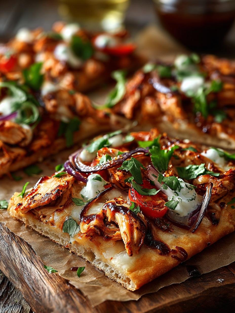 Bbq Chicken Flatbreads