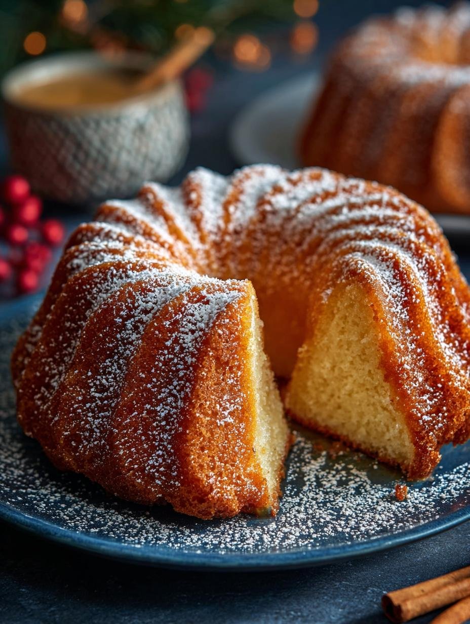 Boozy Eggnog Bundt Cake: 12 Festive Wonders Await - Boozy Eggnog Bundt Cake - main visual representation