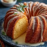 Boozy Eggnog Bundt Cake