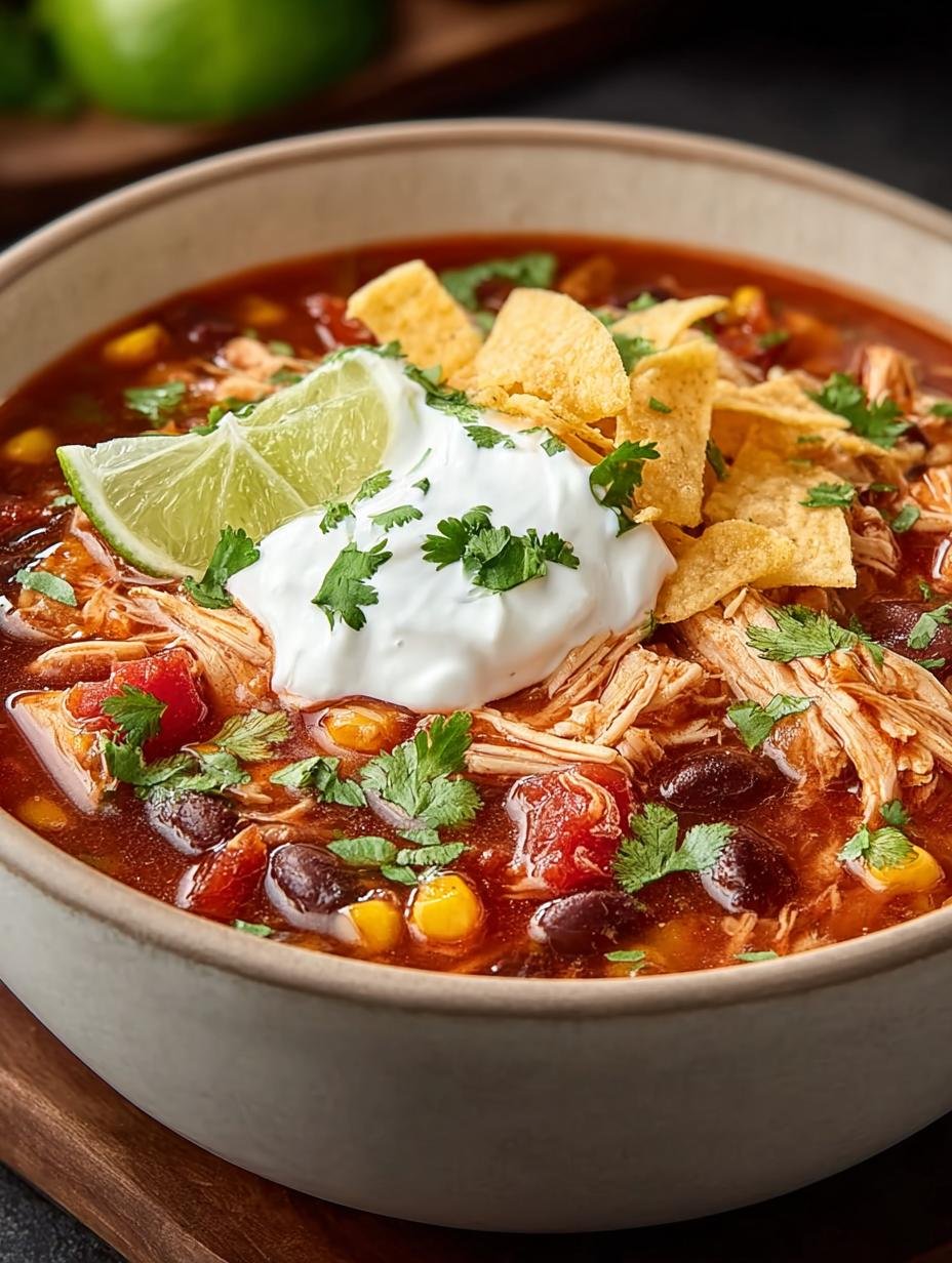 Can Chicken Taco Soup: 7 Cans of Comfort - Can Chicken Taco Soup - main visual representation