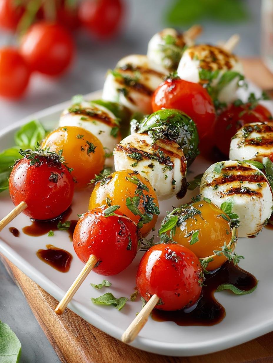Delicious Caprese Skewers: 12 Easy Steps to Try - Caprese Skewers - main visual representation