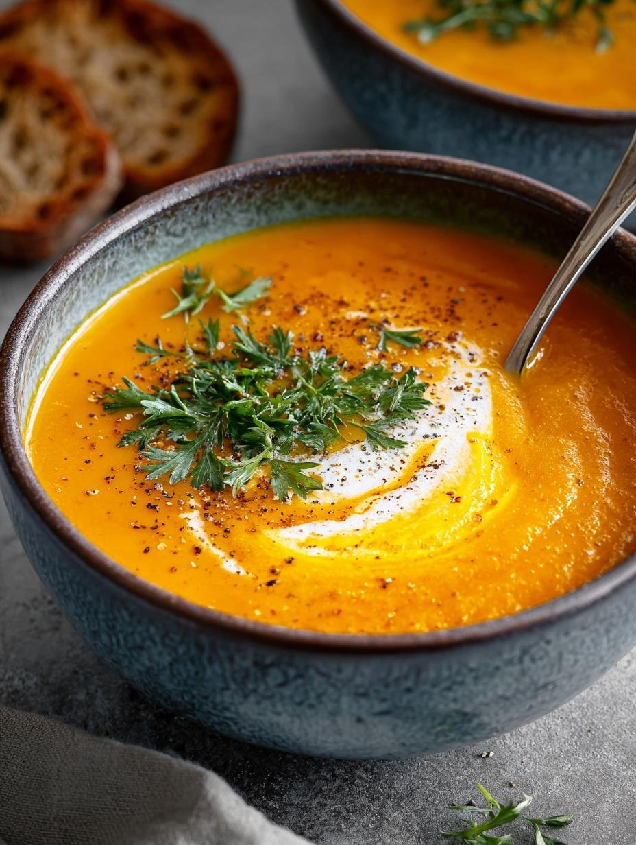 Carrot Ginger Soup: 5 Reasons to Make This Creamy Delight - Carrot Ginger Soup - additional detail