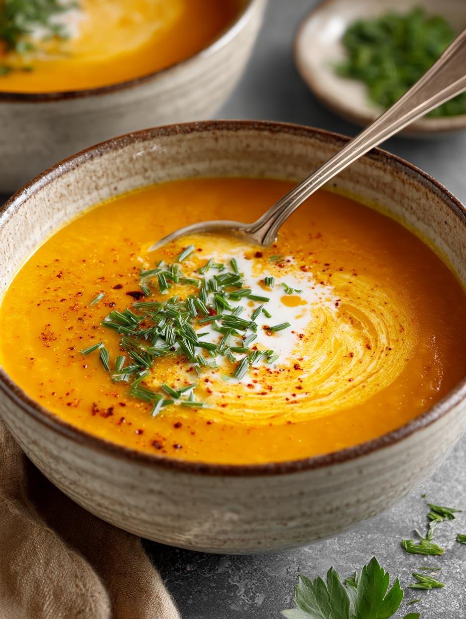 Carrot Ginger Soup