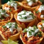 Chicken Taco Cups